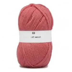 Fil de laine à tricoter Creative Soft Wool Aran - 100GR - 09 Rouge - 0...