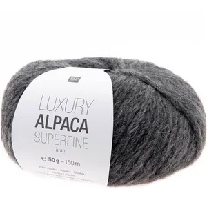 Fil de laine à tricoter LUXURY ALPACA Superfine Aran -(...) - 04 Gris pas cher