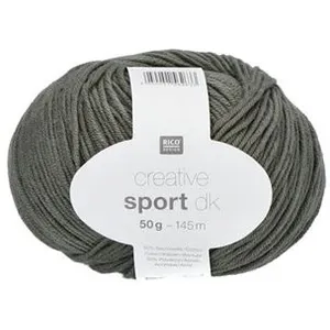 Non communiqué Coton à tricoter CREATIVE SPORT DK - Rico Design(...) - 18 Gris pas cher