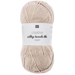 Fil à tricoter Creative Silky Touch Dk Vegan - 100gr -(...) - 002 Beige pas cher