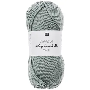 Fil à tricoter Creative Silky Touch Dk Vegan - 100gr - 007 Bleu Patine...