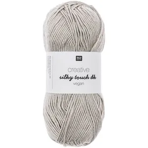 Fil à tricoter Creative Silky Touch Dk Vegan - 100gr - 008 Gris argent...