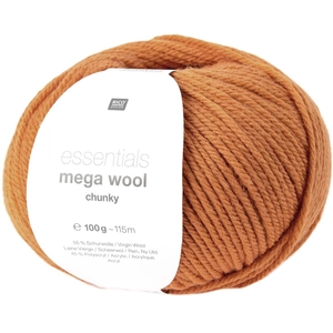 Laine Rico Design Essentials Mega Merino Chunky, 100 g Anthraci Orange
