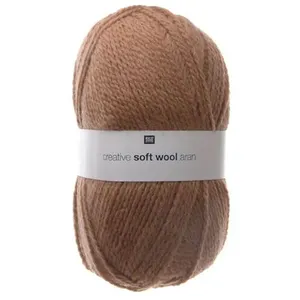 Fil de laine à tricoter Creative Soft Wool Aran - 100GR - 20 Rouge - 2...