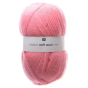 Fil de laine à tricoter Creative Soft Wool Aran - 100GR - 22 Rose - 22...