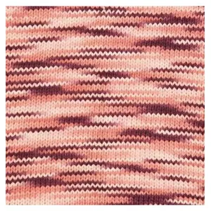 Fil à tricoter CREATIVE COTTON PRINT ARAN - Rico Design Multicolore (0...