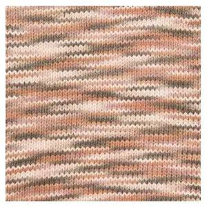 Fil à tricoter CREATIVE COTTON PRINT ARAN - Rico Design Multicolore (0...