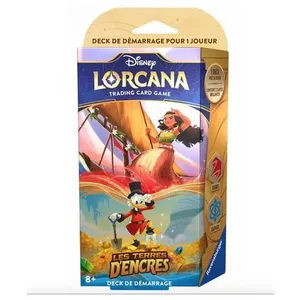 Comparateur de prix : Lorcana S3 - Deck de démarrage Rubis et Saphir - Les terres d'encres