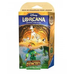 Comparateur de prix : Lorcana S3 - Deck de démarrage Ambre et Emeraude - Les terres d'encres