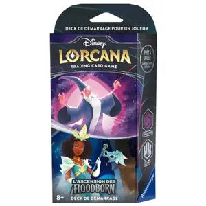 Comparateur de prix : Lorcana - Deck De Demarrage - L'ascension Des Floodborn : Merlin/Tiana