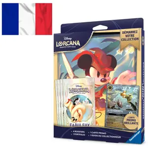 Comparateur de prix : COLLECTION STARTER SET LORCANA FABULEUX CHAPITRE 9 / CARTE VF
