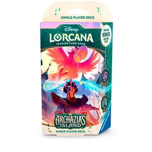 Comparateur de prix : Ravensburger Disney Cartes à Collectionner Single Player Deck Lorcana Archazia’s Island 8 Unités