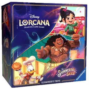 Comparateur de prix : Disney Lorcana Trading Card Game Shimmering Skies Ilumuneer's Trove Set