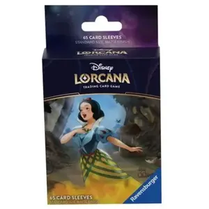 Comparateur de prix : PROTEGE CARTE STANDARD LORCANA BLANCHE NEIGE X65 / RAVENSBURGER