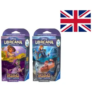 Comparateur de prix : Ravensburger STARTER VKK DISNEY LORCANA VE 8 SET 4 EN