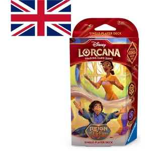 Comparateur de prix : Ravensburger Disney Lorcana : Règne de Jafar   Deck B (Anglais)