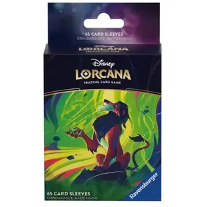 Comparateur de prix : Carte à collectionner Lorcana Ravensburger Disney S6 Protège cartes Scar