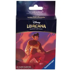 Comparateur de prix : Ravensburger Protège-Cartes Standard Lorcana Aladdin X65 / Ravensburger