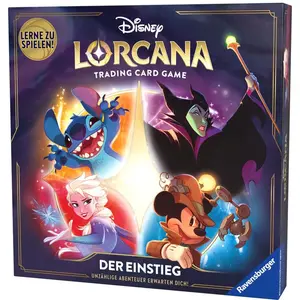 Comparateur de prix : Ravensburger Lorcana Tcg Édition D´initiation Collection De Cartes Disney Allemand