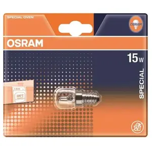 Comparateur de prix : Osram - Ampoule incandescente poirette spéciale four E14 - 15 w
