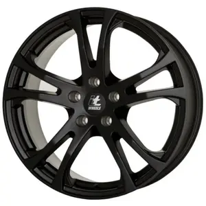 Jante alu 16 pouces ITWHEELS Michelle 5x112 6,5J ET45, Farbe Schwarz Matt