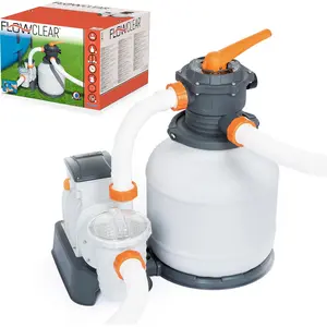 BESTWAY 58486 Flowclear Pool Filtre à sable Installation de filtration... pas cher