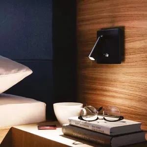 Hera Lampe de lecture BL1-LED, à encastrer/à monter, acier inoxydable pas cher