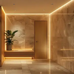 Hera Ruban LED SAUNA, 2 700 K, longueur 200 cm, IP54, 24 V