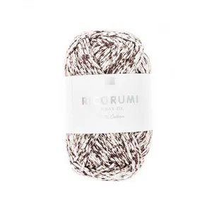 Pelote coton RICORUMI SPRAY DK 25 gr - Rico Design 09 Marron - 09 Marr...