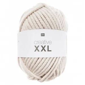 Pelote de laine à tricoter CREATIVE XXL 1000 gr ! -(...) - 01 Ecru