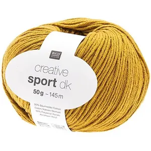 Non communiqué Coton à tricoter CREATIVE SPORT DK - Rico Design. Color : 21 Jaune