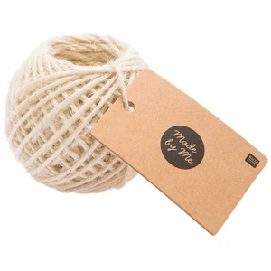 Rico Design Ficelle en jute Ø 3 mm 25 m Crème