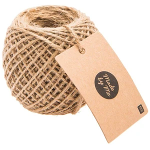 Rico Design Ficelle en jute Ø 2 mm 50 m NaturelleVendu parscrapmalin