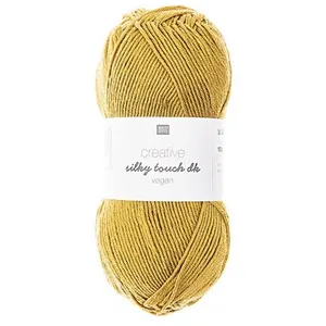 Fil à tricoter Creative Silky Touch Dk Vegan - 100gr - 014 Jaune Mouta...