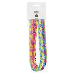 Comparateur de prix : Rico Design Chenille Multicolore Raye 10x 50cm