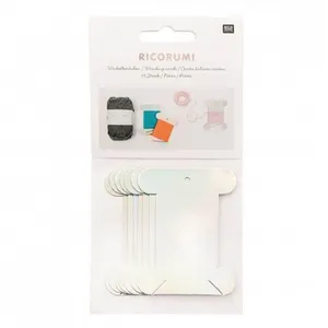 Non communiqué Cartes Bobines Ricorumi - Rico Design(...) - Blanc pas cher