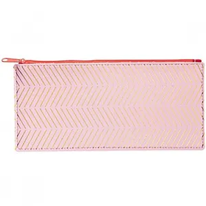 Pochette Rayure fermeture éclair - Rico Design(...) - Rose