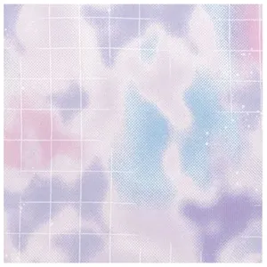 Rico Design Tissu de camouflage Gris - vendu au mètre(...) - Fond Gris violet