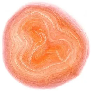 Fil à tricoter ESSENTIALS SUPER KID MOHAIR COLOUR LOVE - 14 Orange - 1... pas cher