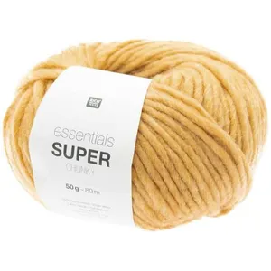 Laine à tricoter Essentials SUPER Chunky 50 gr -(...) - 13 Jaune pas cher