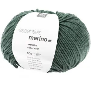 Fil de laine à tricoter ESSENTIALS MERINO DK - Rico Design(...) - 87 Vert