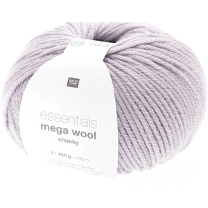 Laine à tricoter Essentials MEGA WOOL Chunky - 100GR - 23 Violet - 23 ...