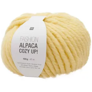 Pelote 100gr laine et Alpaga FASHION ALPACA COZY UP -(...) - 08 Jaune