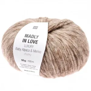MADLY IN LOVE - Baby Alpaga et Mérino à tricoter - 02 Marron - 02 Marr...