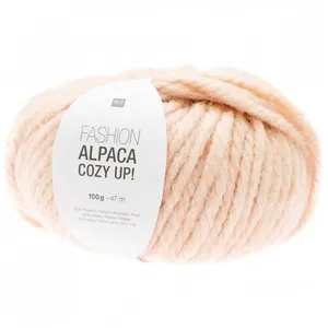 Pelote 100gr laine et Alpaga FASHION ALPACA COZY UP - 02 Rose - 02 Ros...