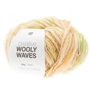 Pelote de laine CREATIVE WOOLY WAVES - Rico Design(...) - 01 Vert