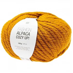 Laine épaisse Fashion Alpaca, Cozy UP, 100 g, moutarde pas cher