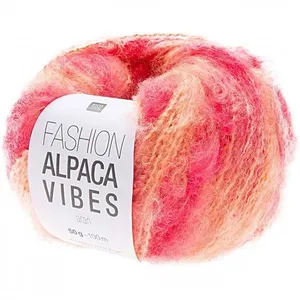 Pelote de laine FASHION ALPACA VIBES AR - Rico Design(...) - 03 Rose pas cher