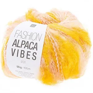 Pelote de laine FASHION ALPACA VIBES AR - Rico Design(...) - 06 Jaune