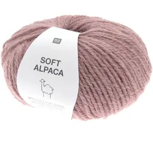 Non communiqué Pelote de laine et Alpaga SOFT ALPACA - Rico Design(...) - 07 Rose